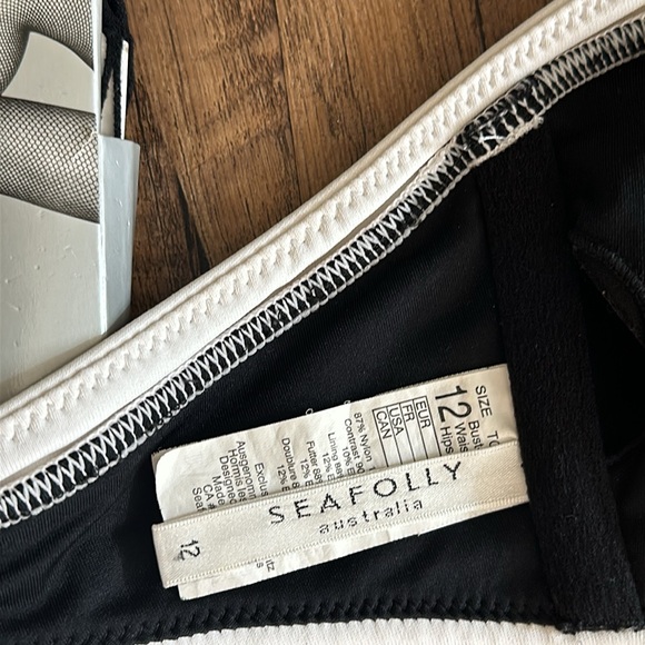 Fishnet lace tights size M/L NWT w/Fishnet coverup + extra wrap & 2 swim tops - Picture 11 of 12